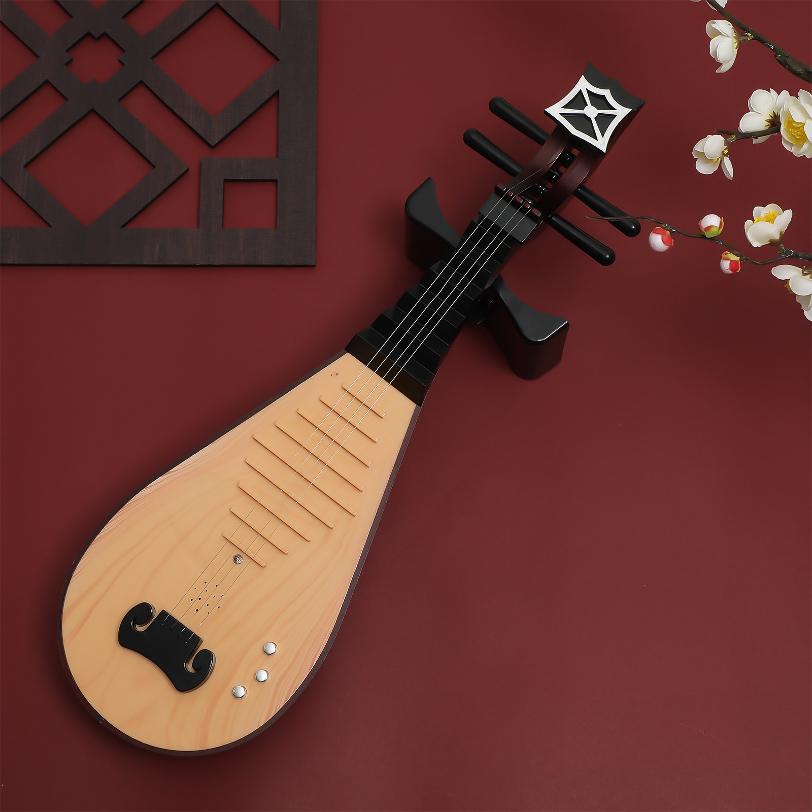 Musical Instrument Photo - 1Pcs Chinese Lute Decor Vintage Instrument