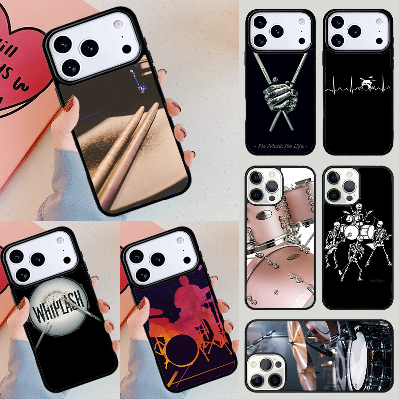 Musical Instrument Logo - Musical Instrument Drum print Phone Case