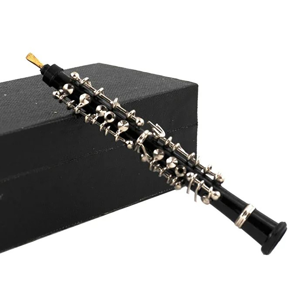 Musical Instrument Japan - 1Pcs Miniature Oboe Model with Support
