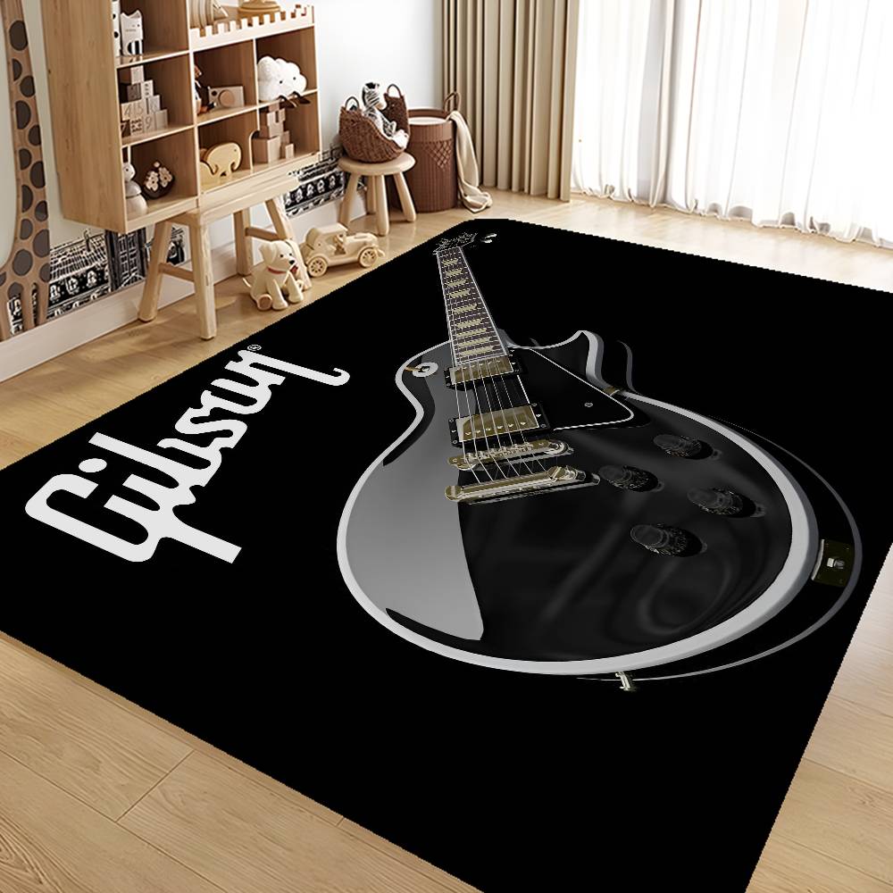 Musical Instrument Logo - Gibson Guitar Logo Floor Mat INS
