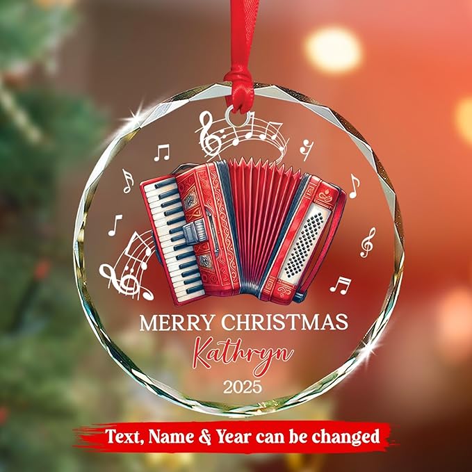 Accordion Lover Christmas Orna - Musical Instrument With Names review and price