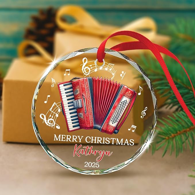 Accordion Lover Christmas Orna - Musical Instrument With Names review and price