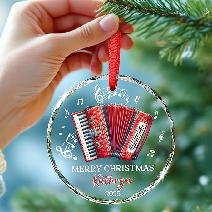 Accordion Lover Christmas Orna - Musical Instrument With Names review and price