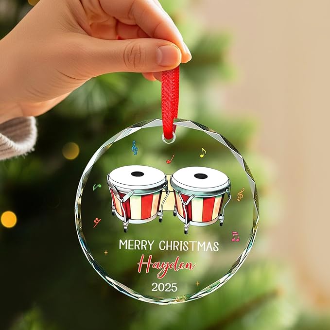 Bongo Drum Player Christmas Or - Musical Instrument With Names review and price