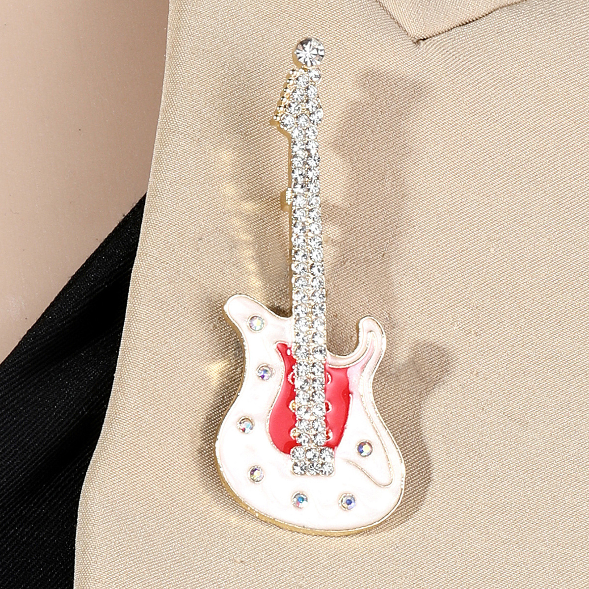 Music Guitar Design Metal Inla - Musical Instrument Logo review and price