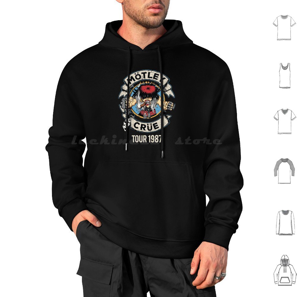 The-Greats-Crue Hoodie Cotton  - Musical Instrument Logo review and price