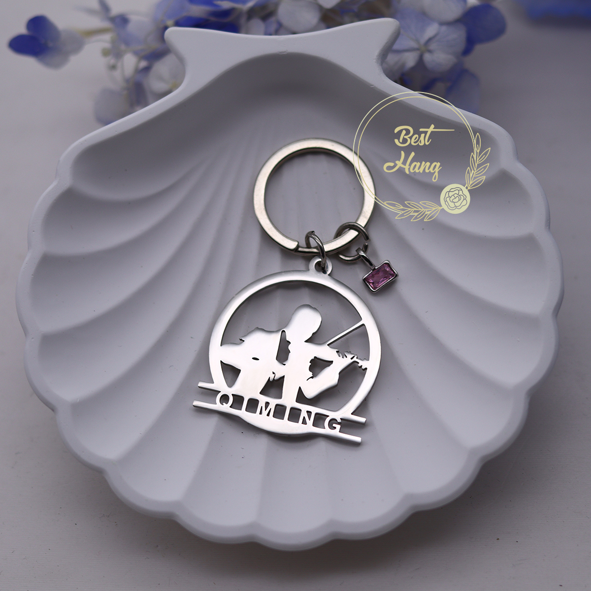 Custom Name Birthstone Pendant - Musical Instrument With Names review and price