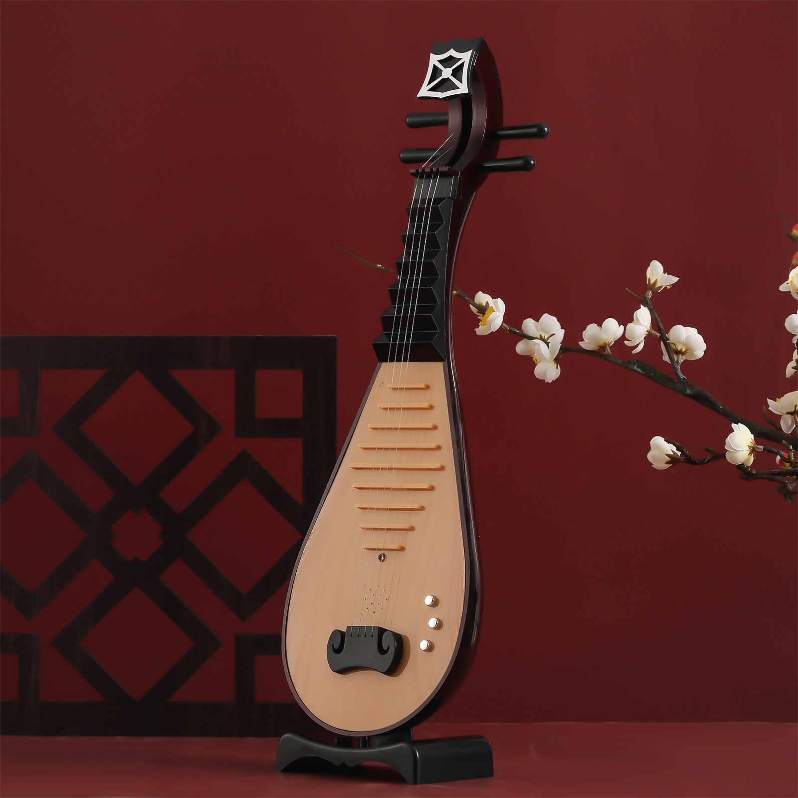 1Pcs Chinese Lute Decor Vintag - Musical Instrument Photo review and price
