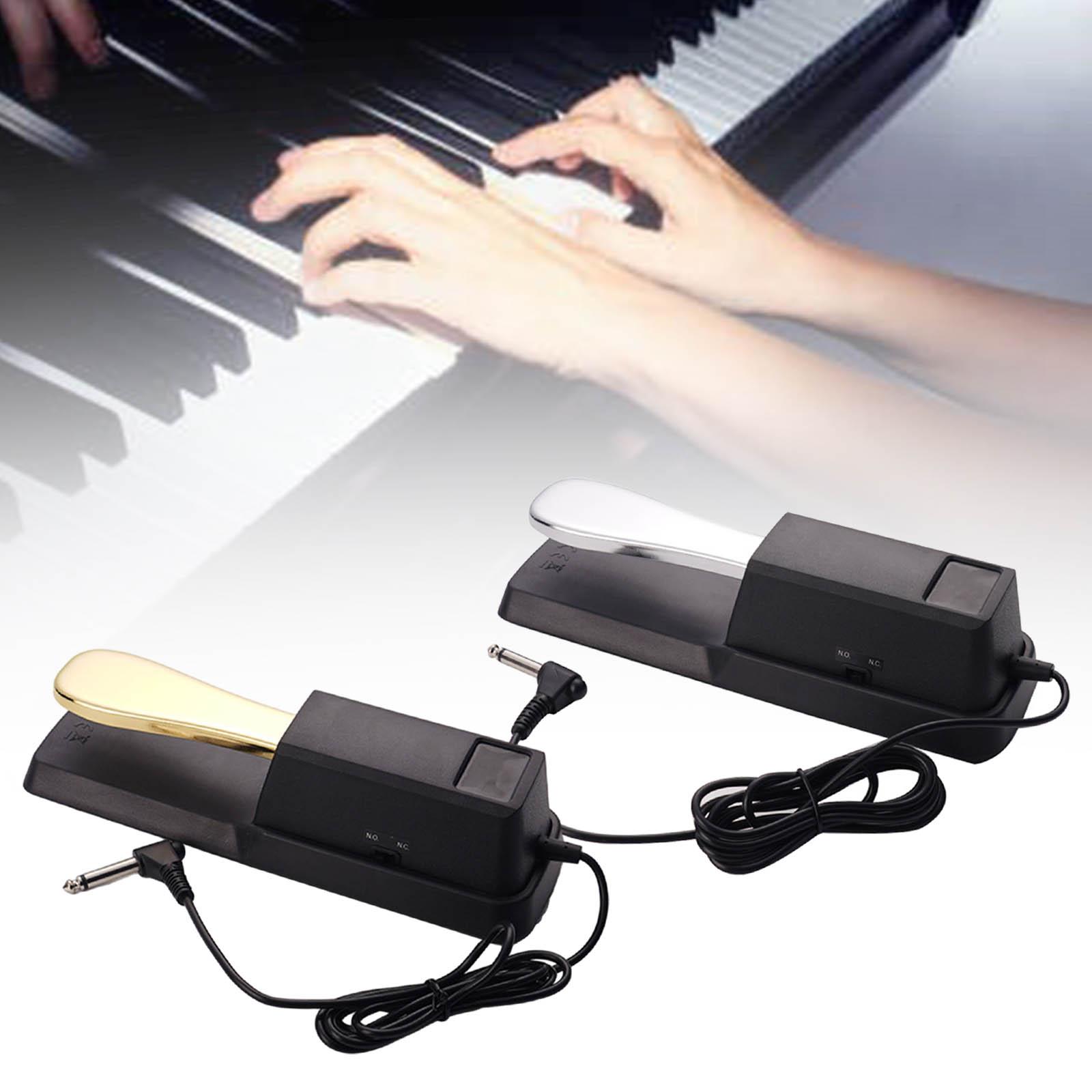 Keyboard Sustain Pedal Metal M - Musical Instrument Synthesizer review and price