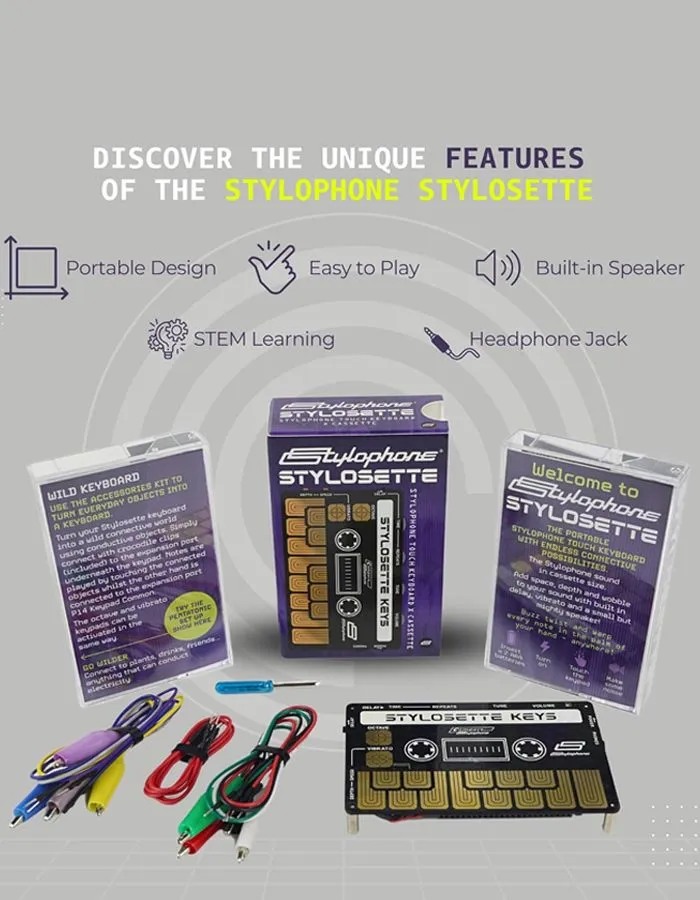 Stylophone Stylosette Tape Syn - Musical Instrument Synthesizer review and price