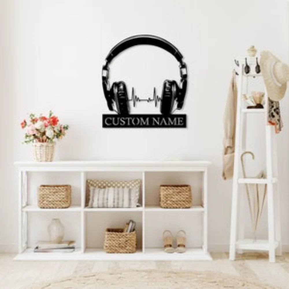 Metal Wall Art - Custom Earpho - Musical Instrument With Names review and price