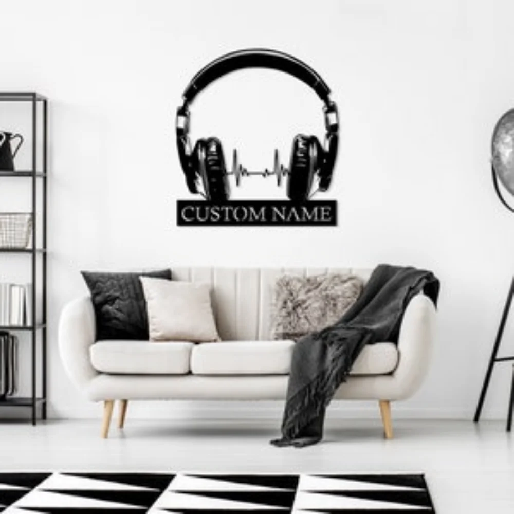 Metal Wall Art - Custom Earpho - Musical Instrument With Names review and price