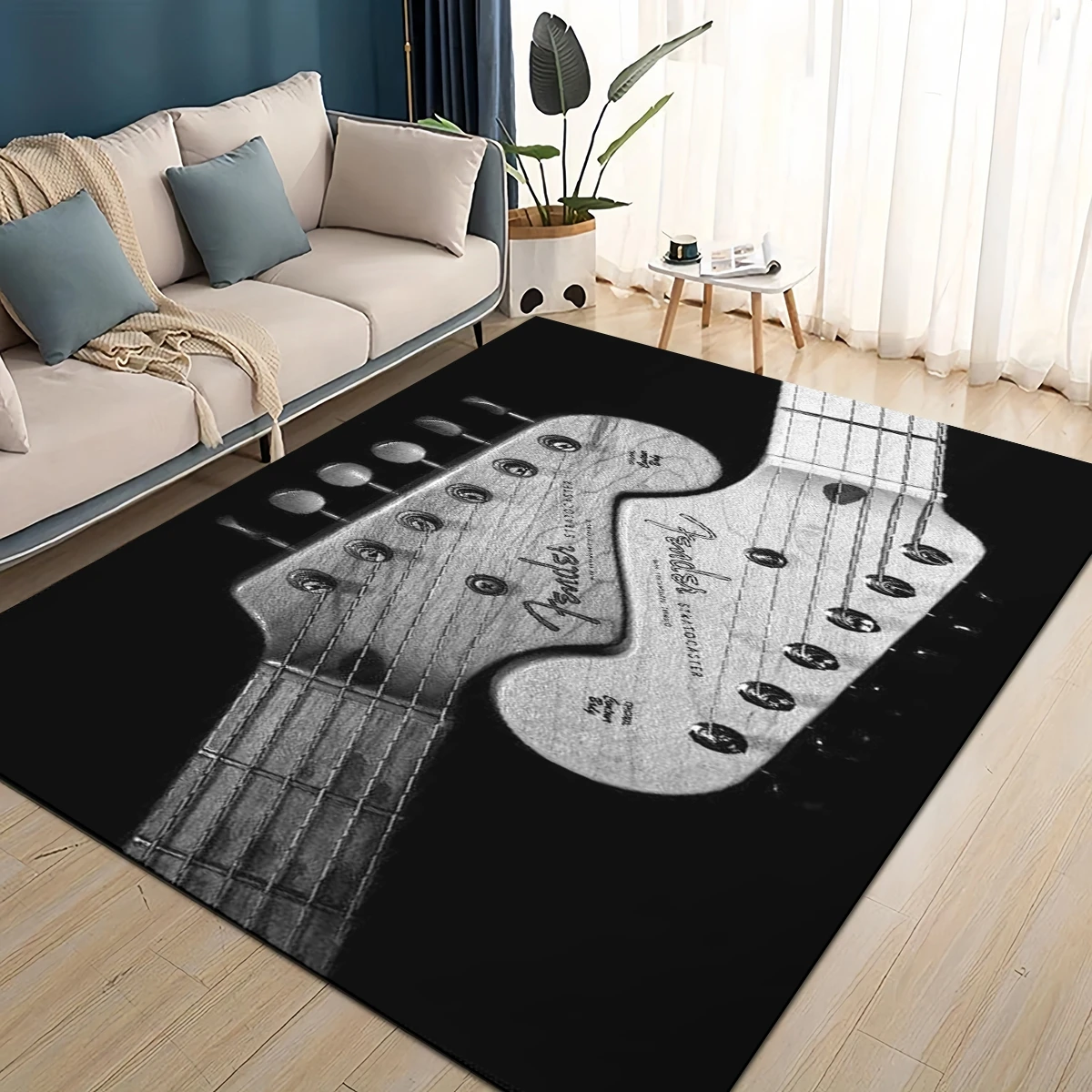 3D Retro Fender logo Guitar In - Musical Instrument Logo review and price