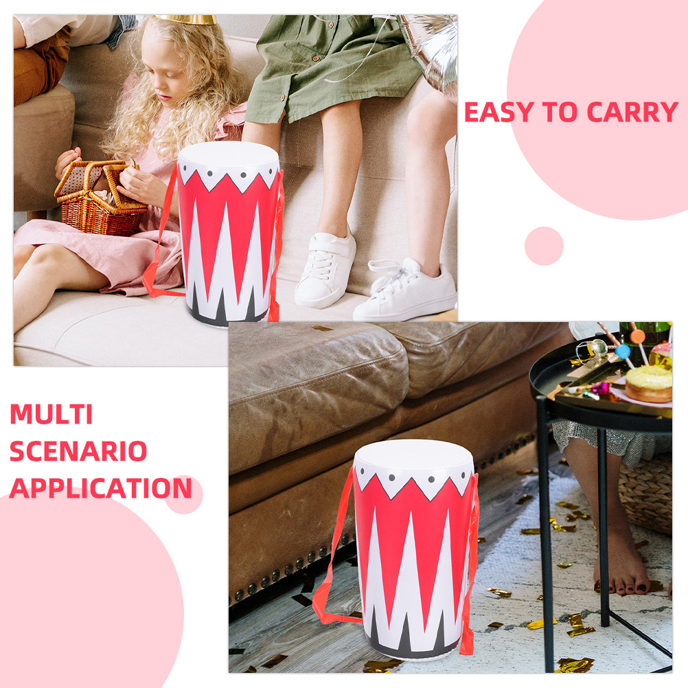 Inflatable PVC Waist Drum Kids - Musical Instrument Photo review and price