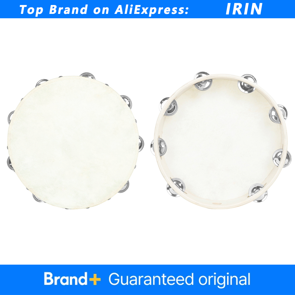 IRIN 8/10 Inch Tambourine Orff - Musical Instrument Tambourine review and price