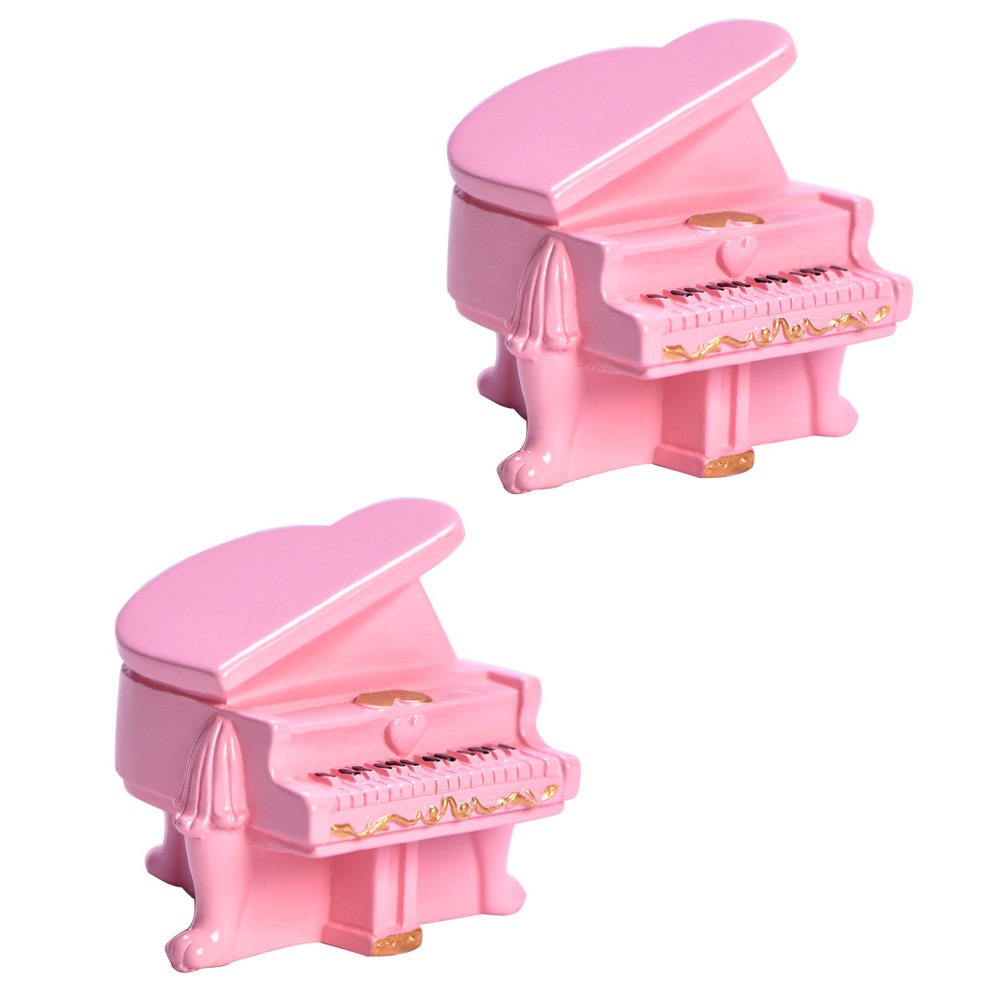 2Pcs Mini Piano Decorative Res - Musical Instrument Photo review and price