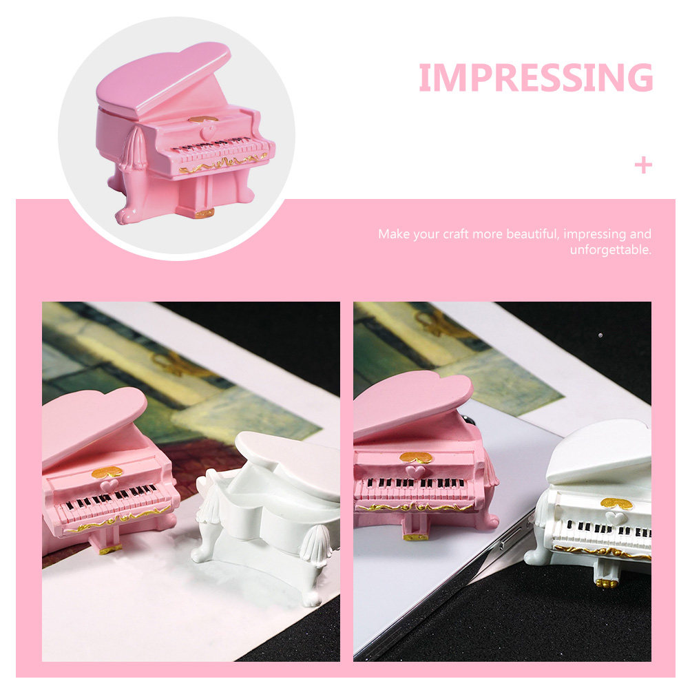 2Pcs Mini Piano Decorative Res - Musical Instrument Photo review and price