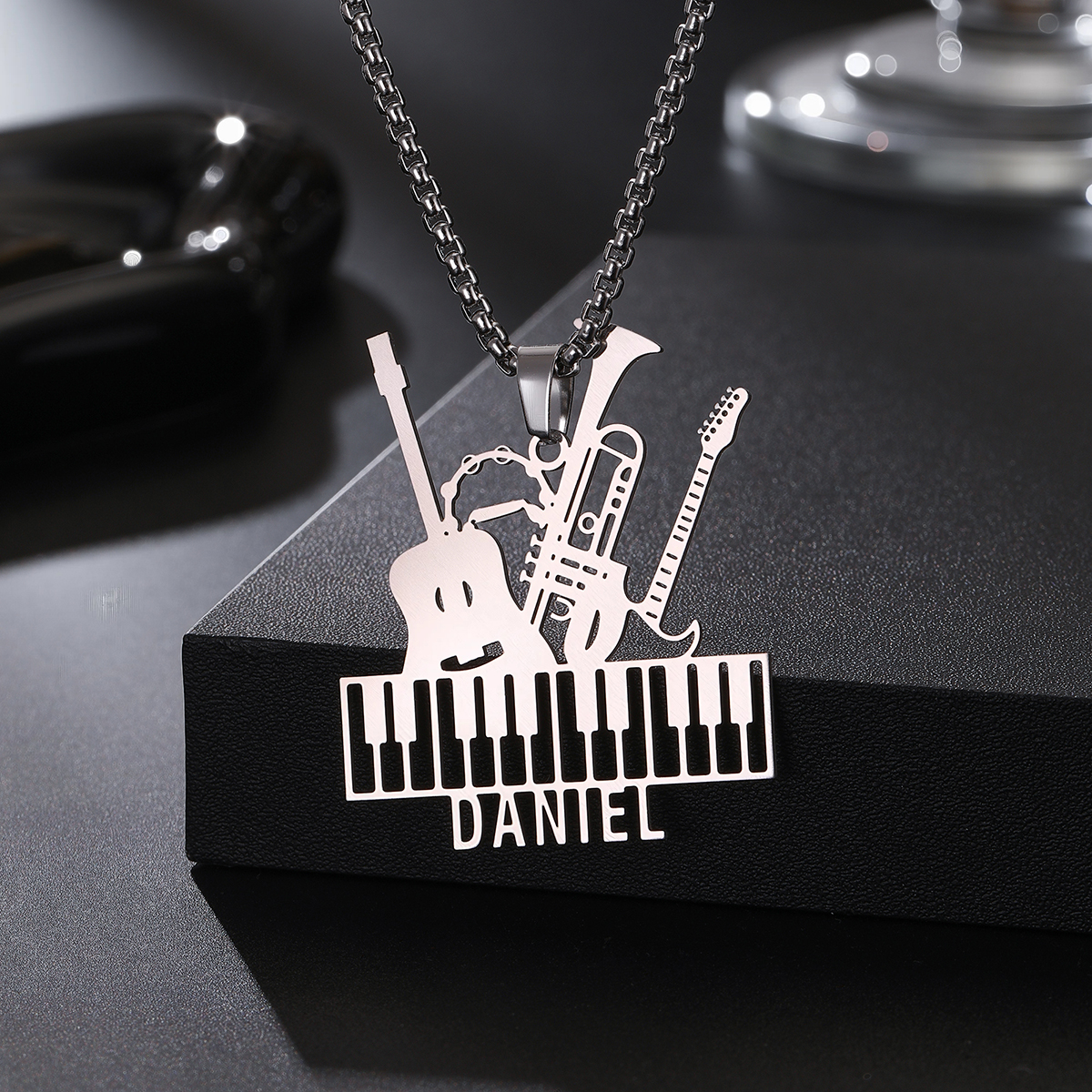 Custom Name Necklaces For Wome - Musical Instrument With Names review and price