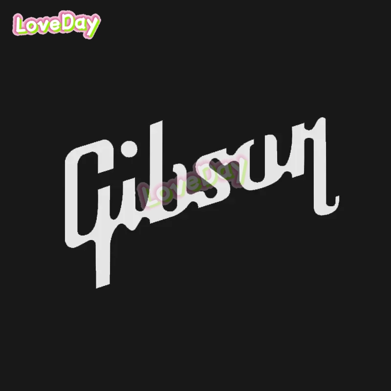 Gibson Logo Sticker Decal Viny - Musical Instrument Logo review and price