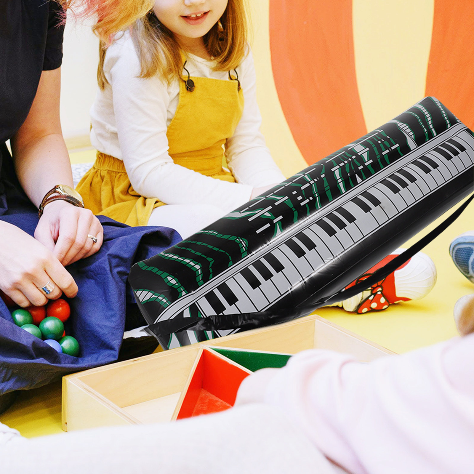 Inflatable PVC Electronic Keyb - Musical Instrument Photo review and price