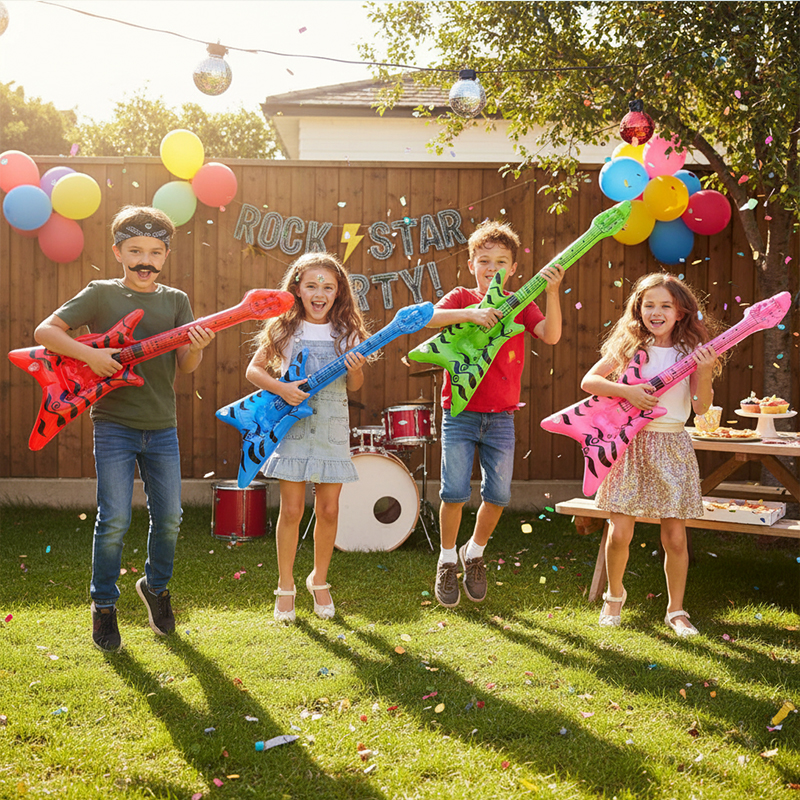 1pcs Inflatable Rock Instrumen - Musical Instrument Photo review and price