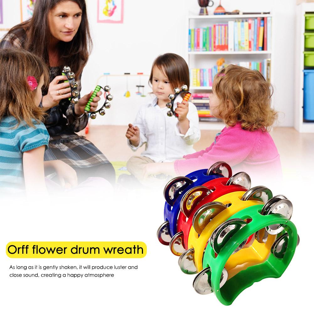4pcs Tambourine Jingles Rattle - Musical Instrument Tambourine review and price