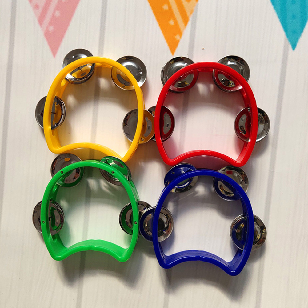 4pcs Tambourine Jingles Rattle - Musical Instrument Tambourine review and price