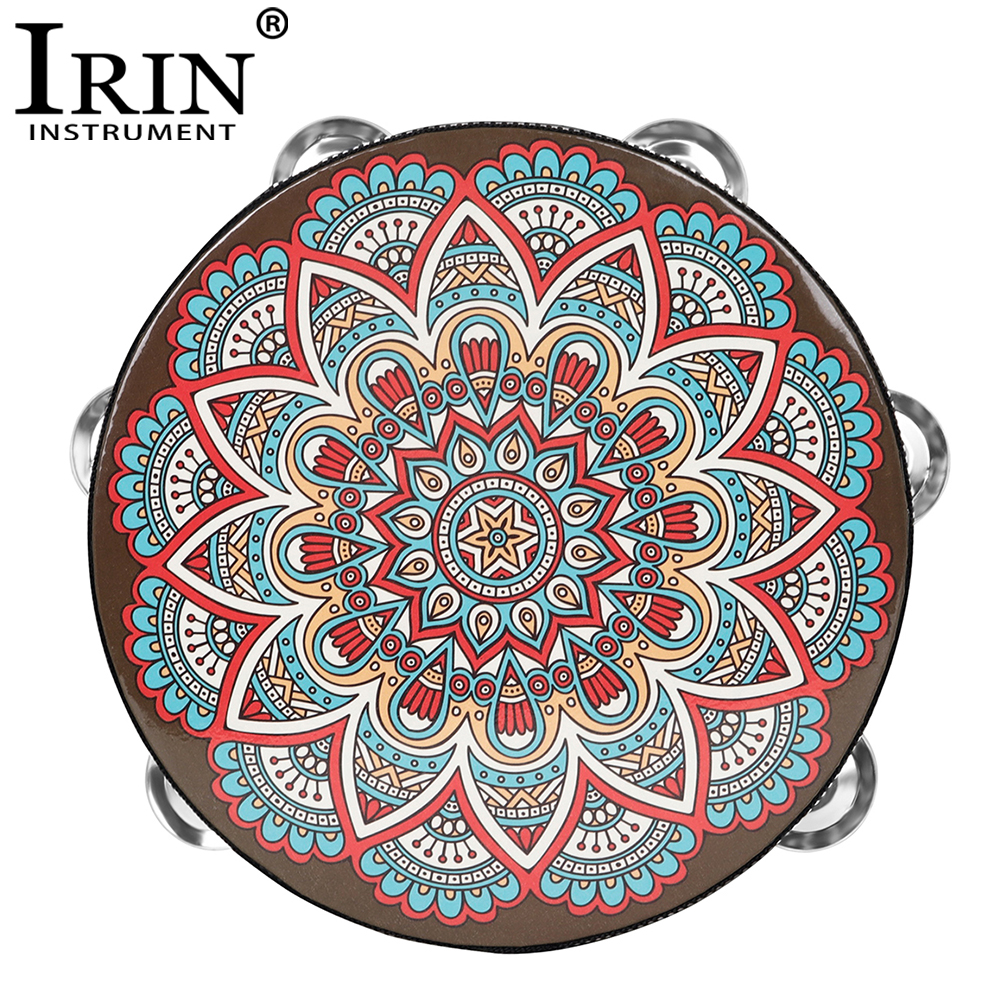IRIN 8Inch Single Row Ancient  - Musical Instrument Tambourine review and price