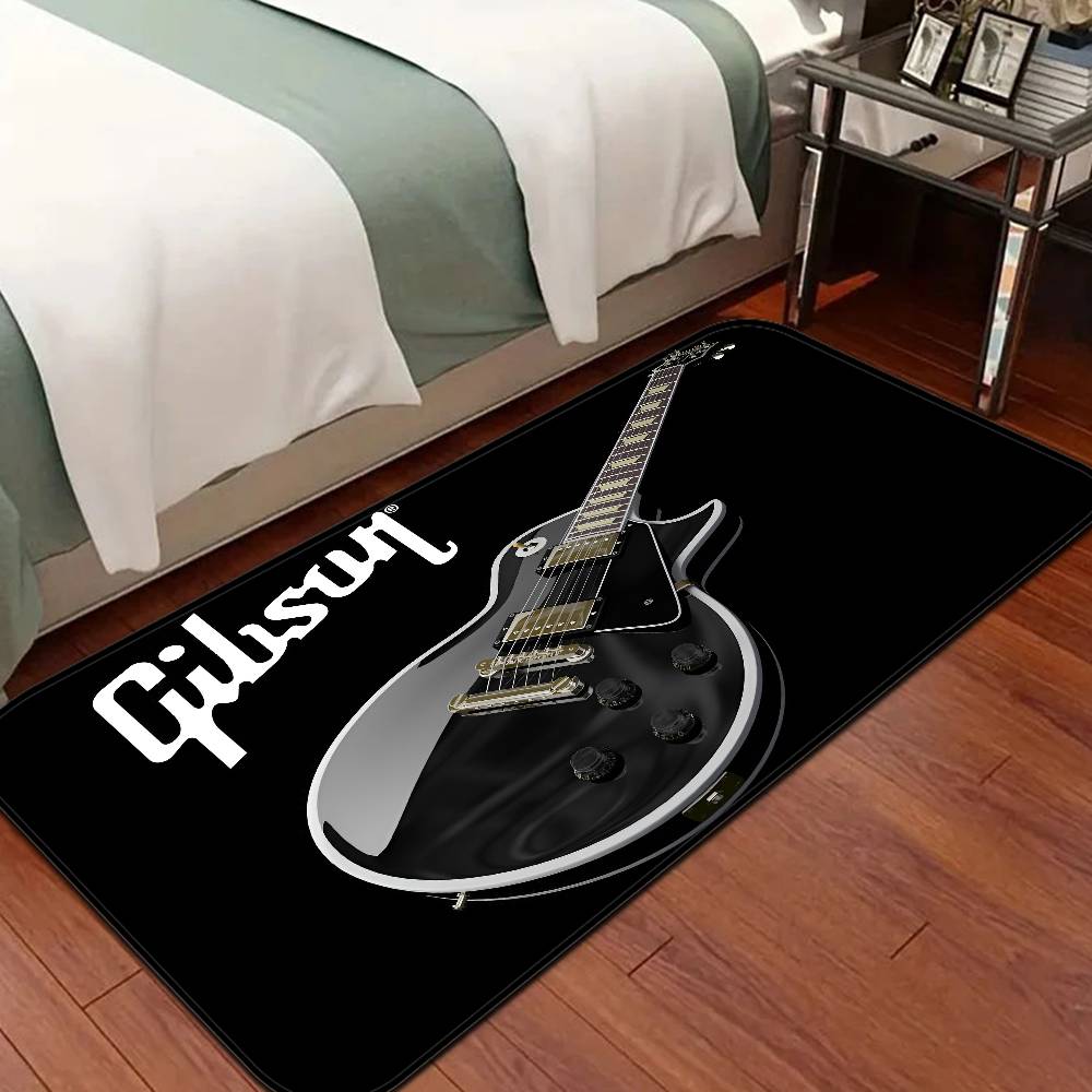 Gibson Guitar Logo Floor Mat I - Musical Instrument Logo review and price