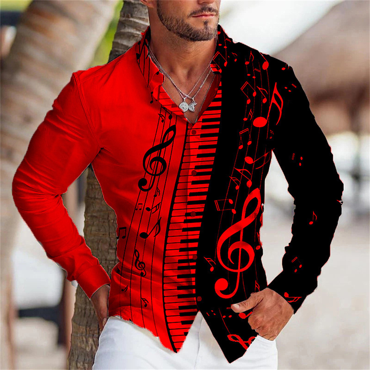 2025 Summer Men's Long Sleeves - Musical Instrument Japan review and price