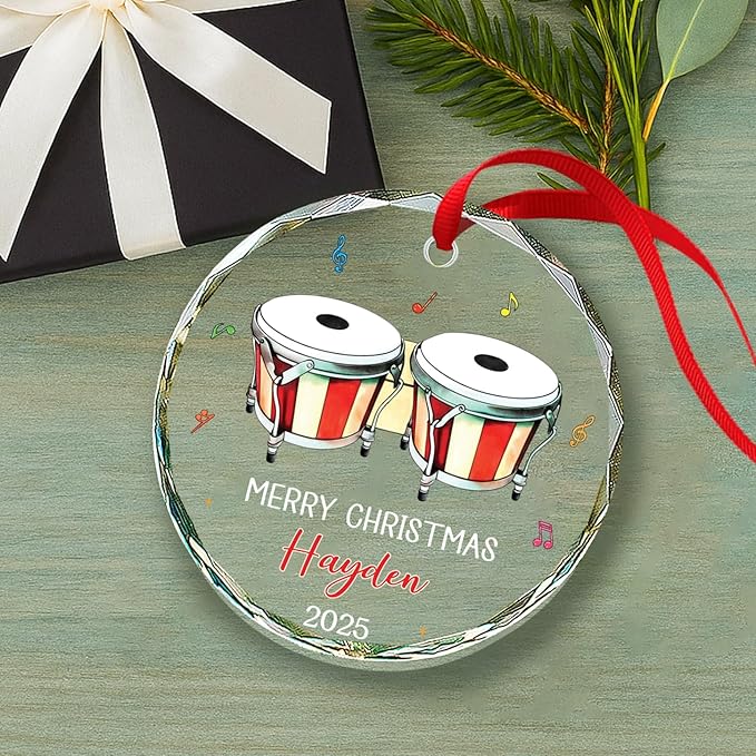 Bongo Drum Player Christmas Or - Musical Instrument With Names review and price