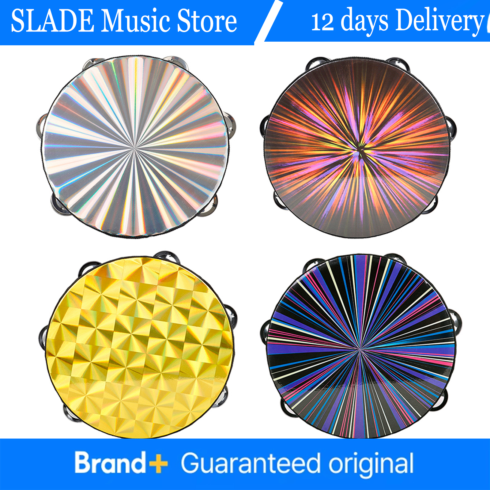 8 Inch Tambourine Music Drums  - Musical Instrument Tambourine review and price
