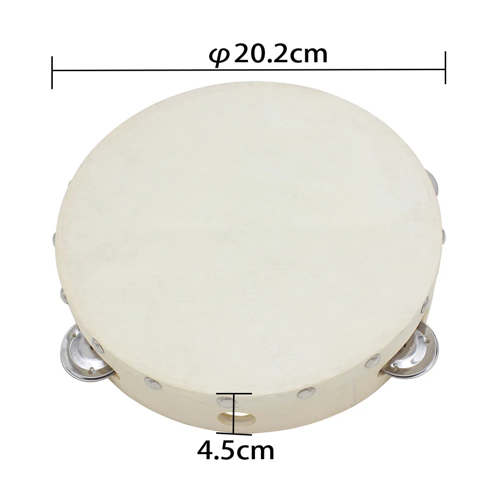 8 Inch Tambourine Music Drums  - Musical Instrument Tambourine review and price