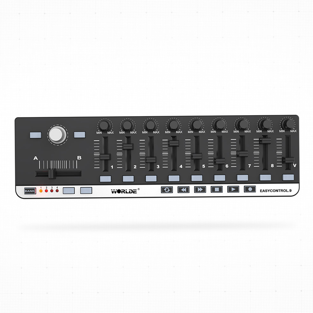 Worlde MIDI Controller EasyCon - Musical Instrument Synthesizer review and price
