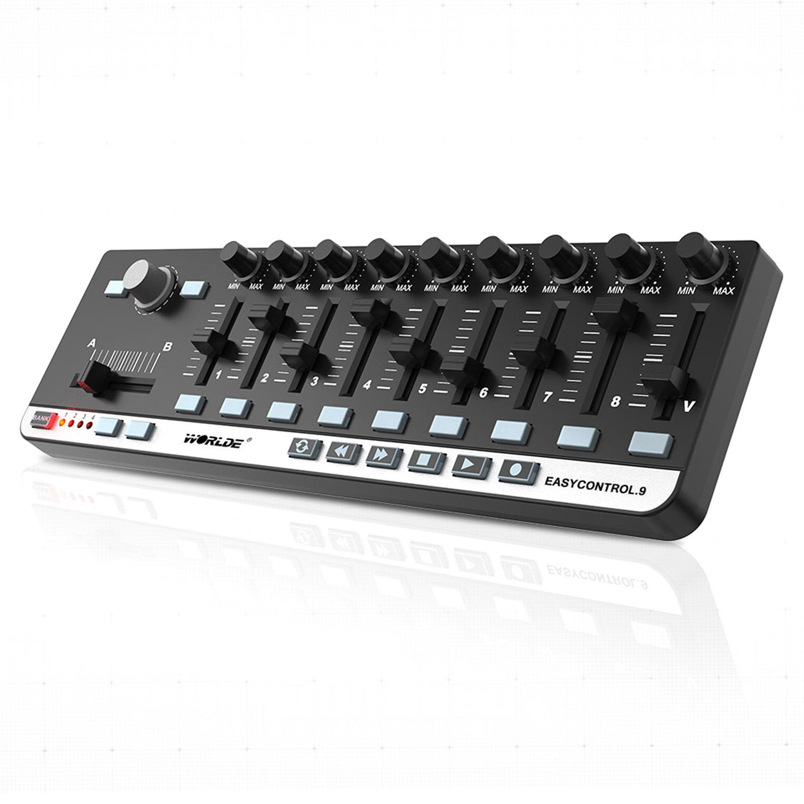 Worlde MIDI Controller EasyCon - Musical Instrument Synthesizer review and price